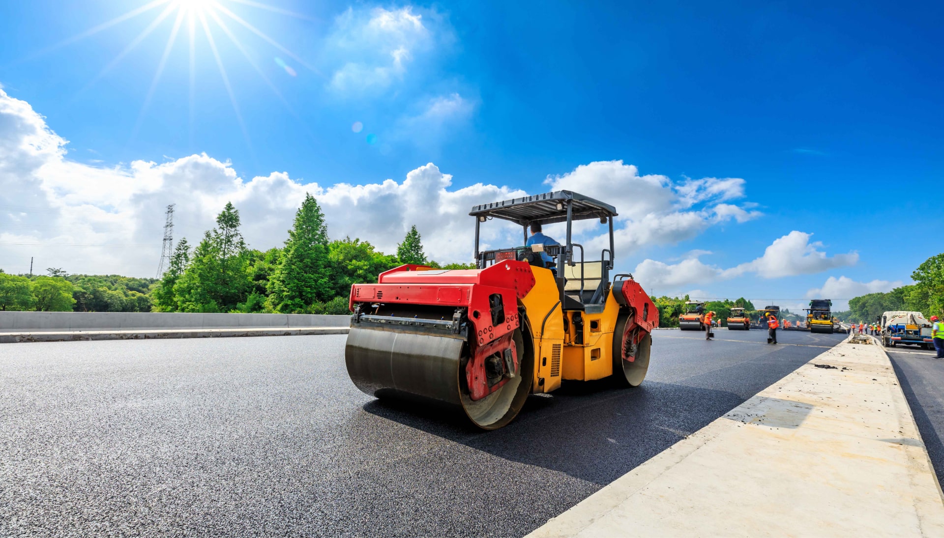 Smooth asphalt paving in Greenville, SC creates durable surfaces.